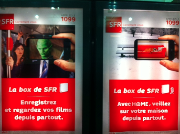 La Box de SFR - Les affiches