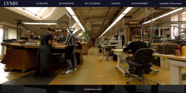 Plongeon au coeur d'un atelier de Louis Vuitton en vidéo 360°