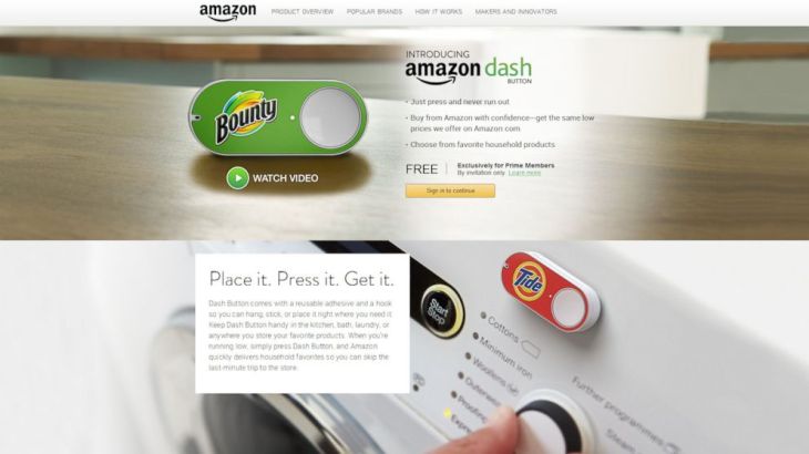 Les Amazon Dash Buttons